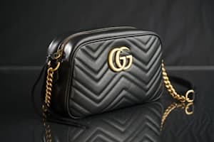 Leather tote